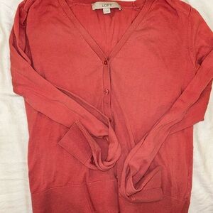 LOFT Women's pink Sweater
